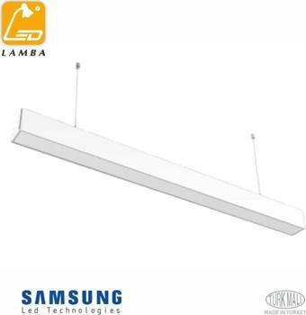 Lambaled Lineer Led Sarkıt 50w 6500k Beyaz Işık Beyaz Kasa 200 Cm