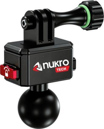 Nukrotech 360 Aksiyon Kamera Adaptörü Tak Çıkar Başlıklı Uyumlu