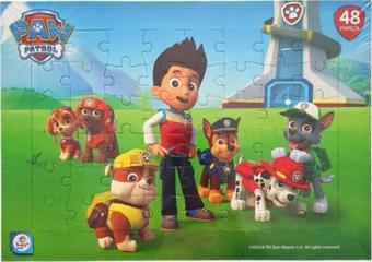 Laço Kids Paw Patrol Frame Puzzle 48 Parça Yapboz