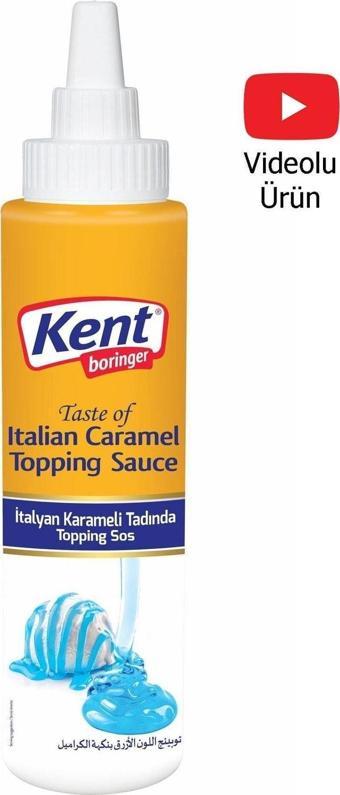 Kent Boringer 300g İtalyan Karamel Topping Sos