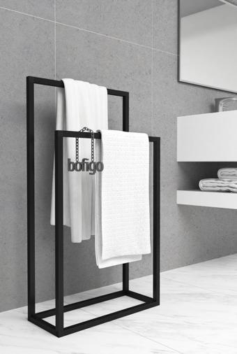 Bofigo Metal Havluluk Banyo Düzenleyici Dekoratif Havluluk