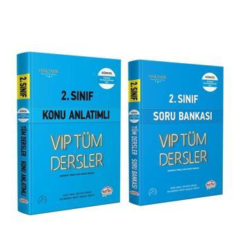 Editör Yayınları 2.Sınıf VİP Tüm Dersler Konu ve Soru Seti 2 Kitap - Editör Yayınevi