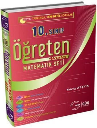 10. Sınıf Öğreten Master Matematik Seti Gür Yayınları - Gür Yayınları