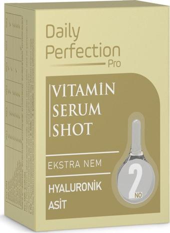 Daily Perfection Pro Vitamin Serum Shot No:2 Ekstra Nem 2X6 Ml