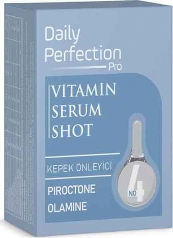 Daily Perfection Pro Vitamin Serum Shot No:4 Kepek Önleyici 2X6 Ml