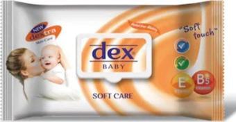 Dex Bebek Islak Havlu Kapaklı 72Li X 24 Adet Softcare (Turuncu)