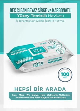 Dex Clean Yüzey Temizlik Havlusu 100'Lü