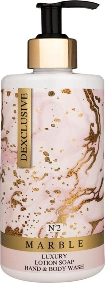 Dexclusıve Luxury Banyo Konsepti Losyonlu Sıvı Sabun 400 Ml. - Marble Series No:2