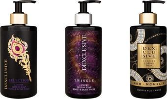 Dexclusıve Luxury Banyo Konsepti Losyonlu Sıvı Sabun 400 Ml. - Prive Series 3'Lü