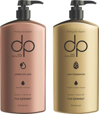 Dp Daily Perfection Çam Terebentin + Çörekotu Yağı Şampuan 800 Ml (2 Şer Adet)