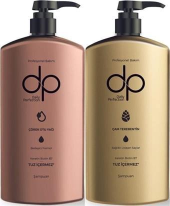 Dp Daily Perfection Çörek Otu Yağı + Çam Terebentin Şampuan 2 X 800 Ml