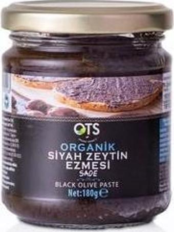 Organik Siyah Zeytin Ezmesi (Sade)