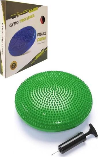 Gymo Pompalı Denge Yastığı Balance Disk Denge Pedi 33cm Yeşil