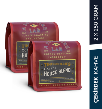 House Blend 2x250 Gram Çekirdek Kahve