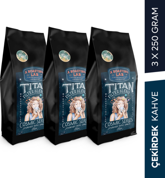 Titan 3x250 Gram Çekirdek Filtre Kahve