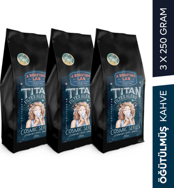 Titan 3x250 Gram Öğütülmüş Filtre Kahve