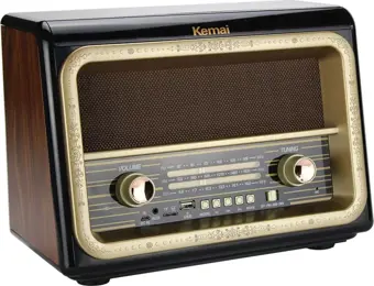 Kemai Bluetooth Usb Sd Fm Radyo Nostaljik Radyo Md-1911bt