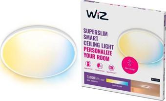 Wiz Superslim Akıllı Tavan Lambası - Sarı-Beyaz Ambiyans