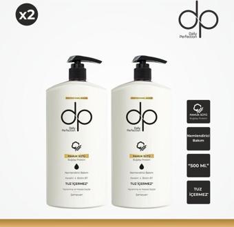 Dp Daily Perfection Pamuk Sütü Ve Buğday Özlü Şampuan 2 Adet 500 Ml