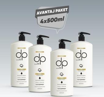 Dp Daily Perfection Pamuk Sütü Ve Buğday Özlü Şampuan 4 Adet 500 Ml
