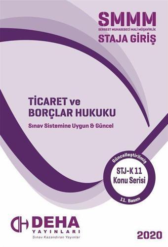 2017 Serbest Muhasebeci Mali Müşavirlik Staja Giriş - Ticaret ve Borçlar Hukuku - Deha Yayıncılık