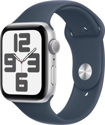 Apple Watch Se (Gen 2) 44Mm Silver Al S Blue Sb M/L Gps Mree3Tu/A