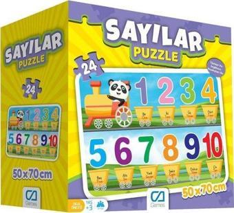 Ca Games Sayılar Yer 24 Parça Çocuk Puzzle