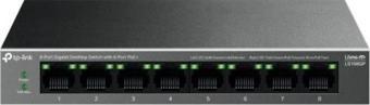 Tp-Link LS108GP 10-100-1000 Mbps 8 Port Poe+ Switch Metal Kasa