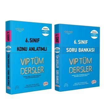 Editör Yayınları 6.Sınıf VİP Tüm Dersler Konu ve Soru Seti 2 Kitap - Editör Yayınevi