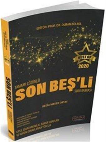 Best of Tamamı Çözümlü Son Beşli Soru Bakası - Savaş Yayınevi