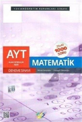 AYT Matematik 25x40 Deneme - FDD Yayınları