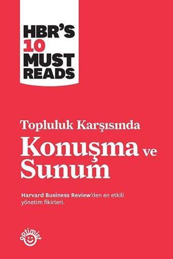 Konuşma ve Sunum - Topluluk Karşısında - Harvard Business Review Press - Optimist