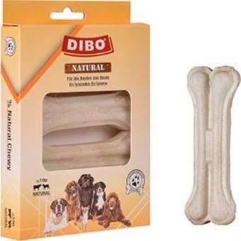 Dibo Beyaz Press Kemik Köpek Ödülü 4'lü 30-35 Gr 10 Cm