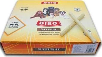 Dibo Kırmızı Beyaz Kolajen Örgü Çubuk Çiğneme Kemik Köpek Ödülü 30 Cm 2'li