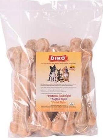 Dibo Natürel Press Kemik Köpek Ödülü 25'li 50-55 Gr 12 Cm