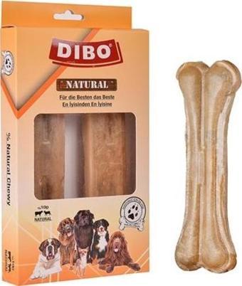 Dibo Natürel Press Kemik Köpek Ödülü 2'li 50-55 Gr 12 Cm