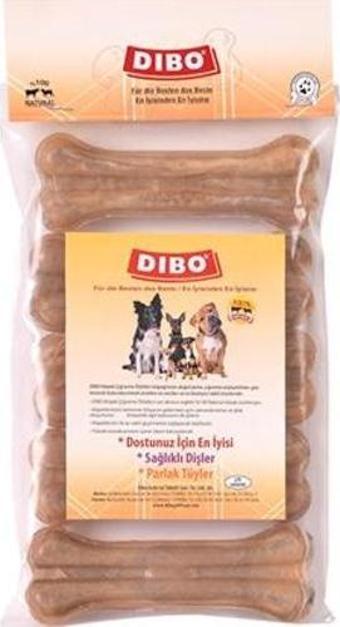 Dibo Natürel Press Kemik Köpek Ödülü 5'li 75-80 Gr 13 Cm