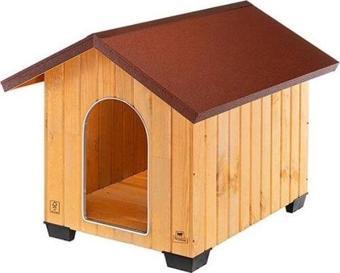 Ferplast Domus Ahşap Köpek Kulübesi Extra Büyük 92x11,5x90 Cm
