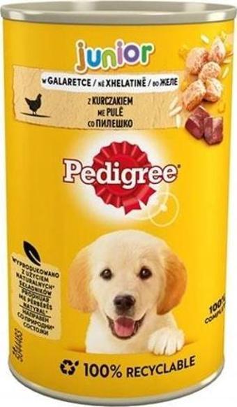 Pedigree Puppy Tavuklu Soslu Yavru Köpek Konservesi 12 Adet 400 Gr