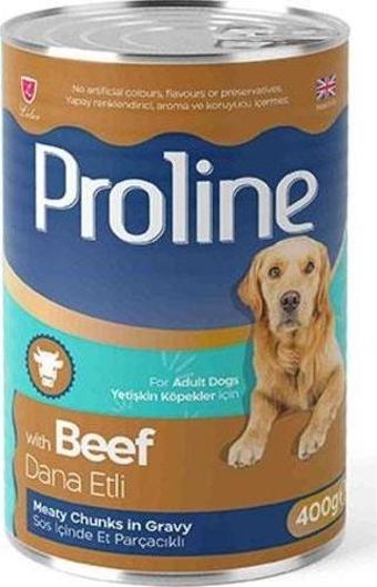Proline Dana Etli Gravy Yetişkin Köpek Konservesi 400 Gr