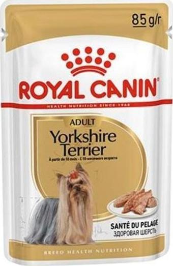 Royal Canin Yorkshire Terrier Adult Yetişkin Köpek Konservesi 12 Adet 85 Gr