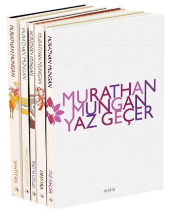 Murathan Mungan Şiir Seti - 5 Kitap Takım - Hediyeli - Murathan Mungan - Metis Yayınları