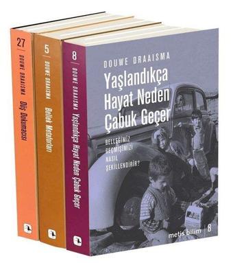 Douwe Draaisma Seti - 3 Kitap Takım - Hediyeli - Douwe Draaisma - Metis Yayınları