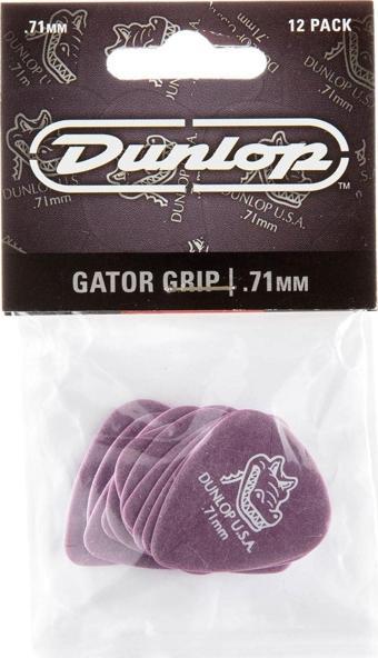 Jim Dunlop 417P.71 Gator Grip 12li Pena Seti (0.71mm)