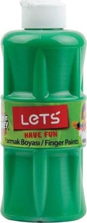 Lets Parmak Boyası 250 ml Yeşil L-5607