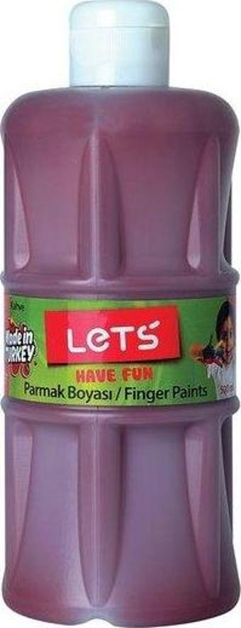 Lets Parmak Boyası 500 ml Kahverengi L-5008