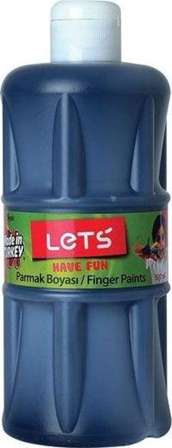 Lets Parmak Boyası 500 ml Siyah L-5009