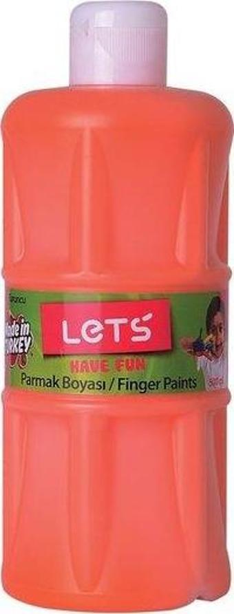 Lets Parmak Boyası 500 ml Turuncu L-5003