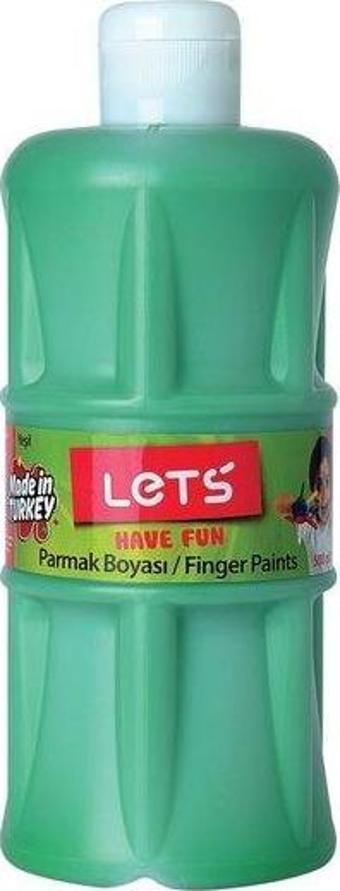 Lets Parmak Boyası 500 ml Yeşil L-5007