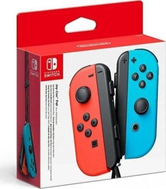 Nintendo Switch Joy-Con 2'li Kırmızı - Mavi